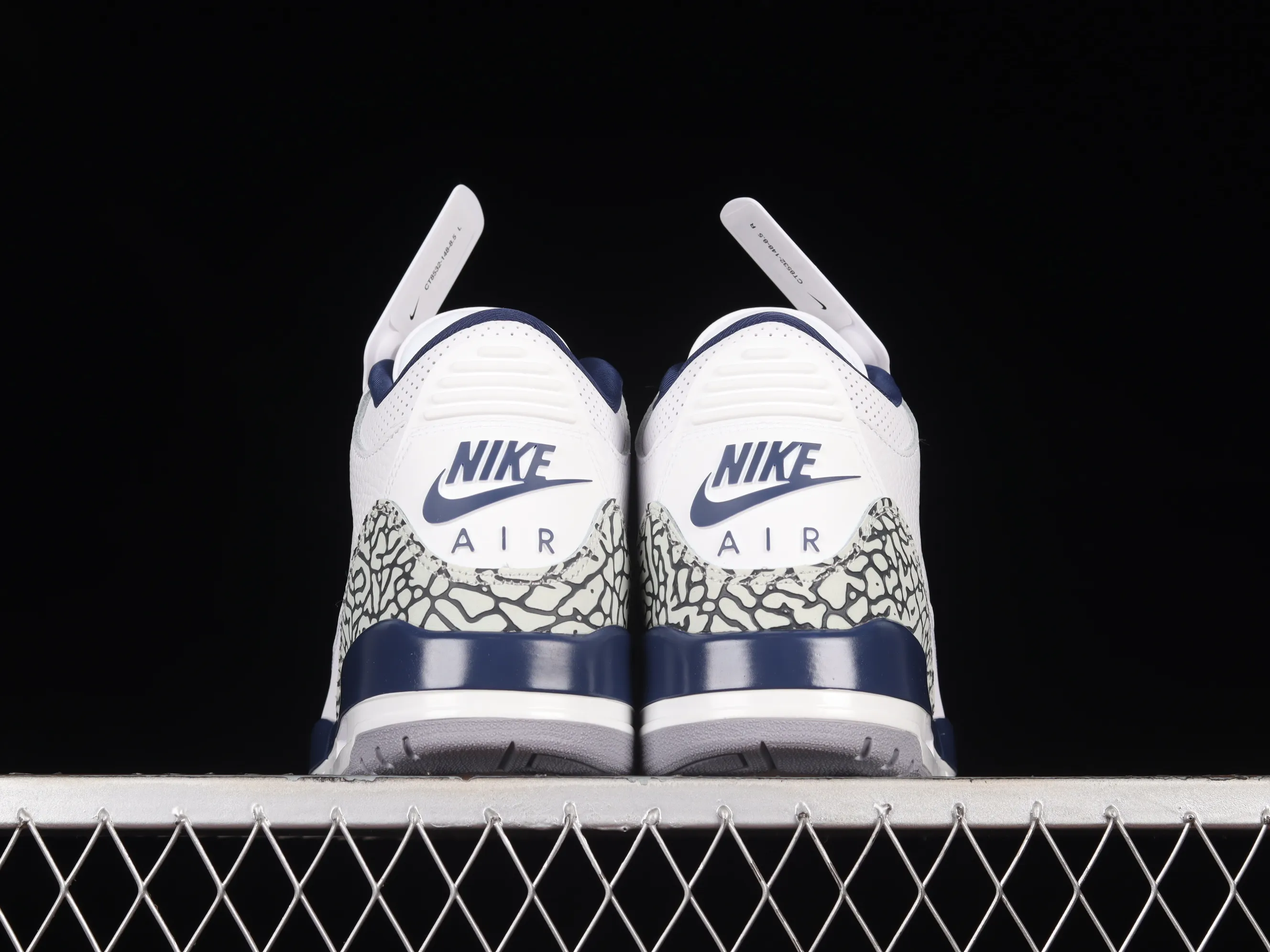 All categories Air Jordan Jordan series basketball shoes Air Jordan 3 Air Jordan 3 Retro "Wizards" AJ3 Joe 3 Platinum Blue CT8532-148